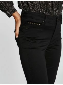 Morgan Γυναίκες Υφασμάτινα Παντελόνια Παντελόνι υφασμάτινο 212-PETRO Μαύρο Slim Fit 11 Morgan Γυναίκες Υφασμάτινα Παντελόνια Παντελόνι υφασμάτινο 212-PETRO Μαύρο Slim Fit -Εξοδος Morgan Κατάστημα unnamed file 1590