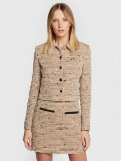 Morgan Γυναίκες Σακάκια & Μπλέιζερ Μπλέιζερ 222-VNORA.F Μπεζ Regular Fit