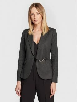Morgan Γυναίκες Σακάκια & Μπλέιζερ Μπλέιζερ 222-VLIB.F Γκρι Regular Fit