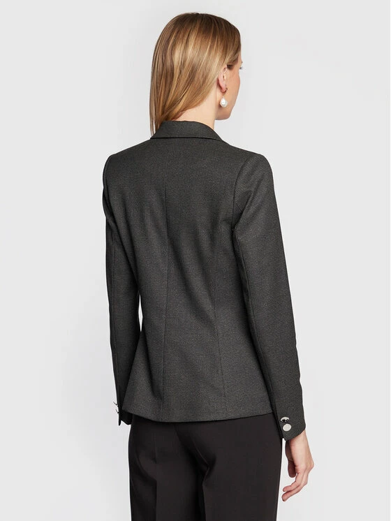 Morgan Γυναίκες Σακάκια & Μπλέιζερ Μπλέιζερ 222-VLIB.F Γκρι Regular Fit 5 Morgan Γυναίκες Σακάκια & Μπλέιζερ Μπλέιζερ 222-VLIB.F Γκρι Regular Fit - Image 3