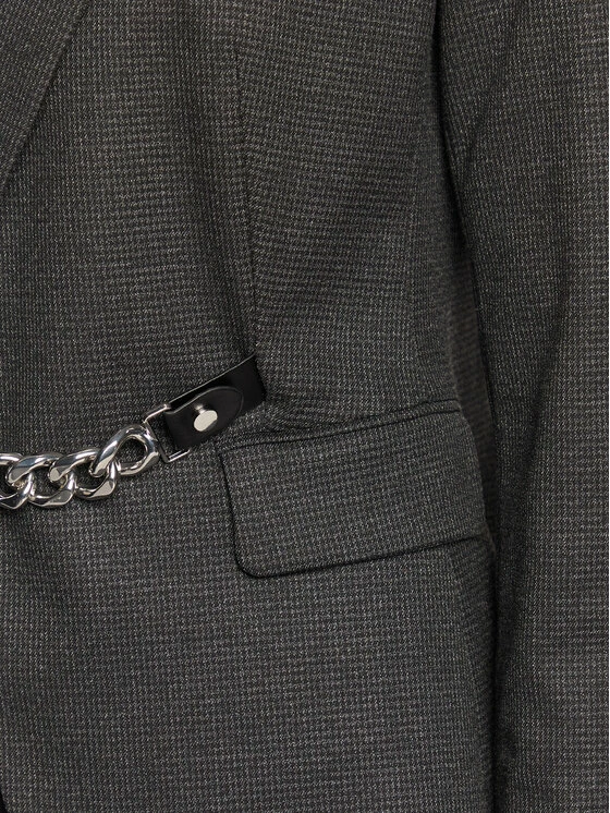 Morgan Γυναίκες Σακάκια & Μπλέιζερ Μπλέιζερ 222-VLIB.F Γκρι Regular Fit 7 Morgan Γυναίκες Σακάκια & Μπλέιζερ Μπλέιζερ 222-VLIB.F Γκρι Regular Fit - Image 5