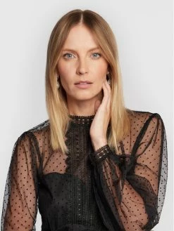 Morgan Γυναίκες Μπλουζάκια Μπλουζάκι 222-TOLBIA Μαύρο Regular Fit -Εξοδος Morgan Κατάστημα unnamed file 1646