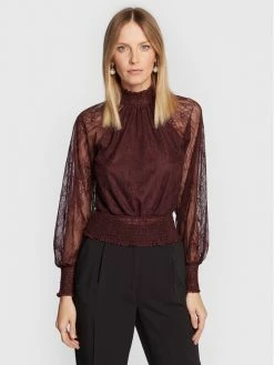 Morgan Γυναίκες Μπλουζάκια Μπλουζάκι 222-TINAEL Μπορντό Regular Fit