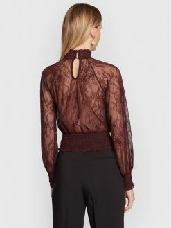 Morgan Γυναίκες Μπλουζάκια Μπλουζάκι 222-TINAEL Μπορντό Regular Fit -Εξοδος Morgan Κατάστημα unnamed file 1650