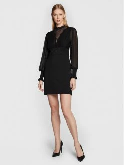 Morgan Γυναίκες Κοκτέιλ Φορέματα Φόρεμα κοκτέιλ 222-RMJIJI Μαύρο Regular Fit -Εξοδος Morgan Κατάστημα unnamed file 1659