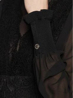 Morgan Γυναίκες Κοκτέιλ Φορέματα Φόρεμα κοκτέιλ 222-RMJIJI Μαύρο Regular Fit -Εξοδος Morgan Κατάστημα unnamed file 1662