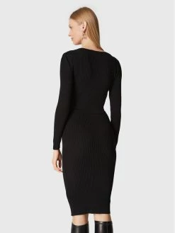 Morgan Γυναίκες Κοκτέιλ Φορέματα Φόρεμα κοκτέιλ 222-RMBIZ Μαύρο Slim Fit -Εξοδος Morgan Κατάστημα unnamed file 1665