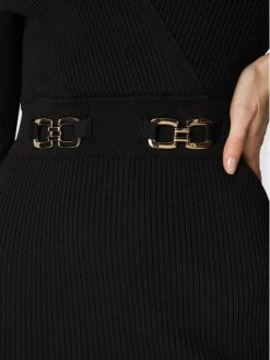 Morgan Γυναίκες Κοκτέιλ Φορέματα Φόρεμα κοκτέιλ 222-RMBIZ Μαύρο Slim Fit -Εξοδος Morgan Κατάστημα unnamed file 1667