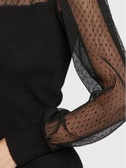 Morgan Γυναίκες Μπλουζάκια Μπλουζάκι 222-MZANA Μαύρο Regular Fit -Εξοδος Morgan Κατάστημα unnamed file 1677