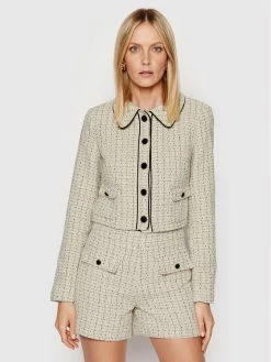 Morgan Γυναίκες Σακάκια & Μπλέιζερ Μπλέιζερ IRIS 221-VICK.F Μπεζ Regular Fit