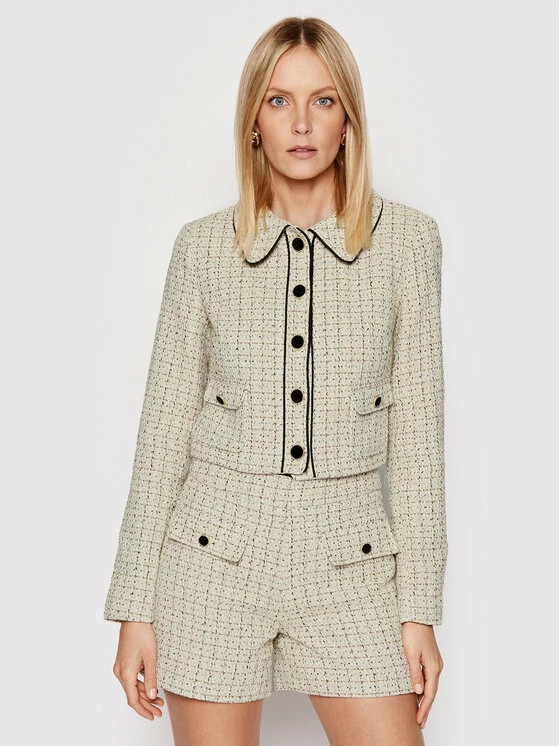 Morgan Γυναίκες Σακάκια & Μπλέιζερ Μπλέιζερ IRIS 221-VICK.F Μπεζ Regular Fit 3 Morgan Γυναίκες Σακάκια & Μπλέιζερ Μπλέιζερ IRIS 221-VICK.F Μπεζ Regular Fit