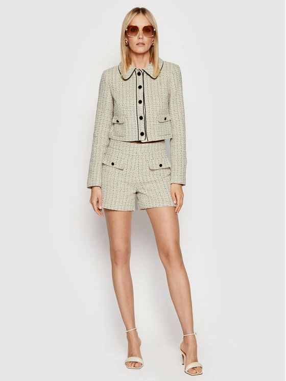 Morgan Γυναίκες Σακάκια & Μπλέιζερ Μπλέιζερ IRIS 221-VICK.F Μπεζ Regular Fit 4 Morgan Γυναίκες Σακάκια & Μπλέιζερ Μπλέιζερ IRIS 221-VICK.F Μπεζ Regular Fit - Image 2