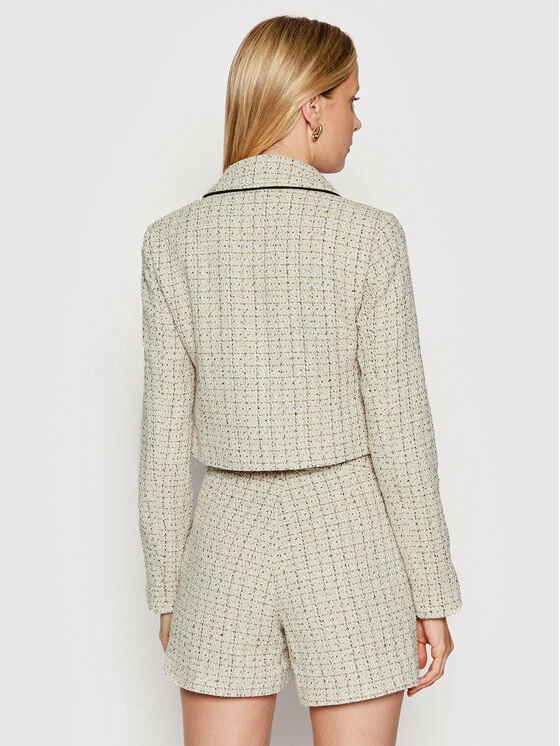 Morgan Γυναίκες Σακάκια & Μπλέιζερ Μπλέιζερ IRIS 221-VICK.F Μπεζ Regular Fit 5 Morgan Γυναίκες Σακάκια & Μπλέιζερ Μπλέιζερ IRIS 221-VICK.F Μπεζ Regular Fit - Image 3