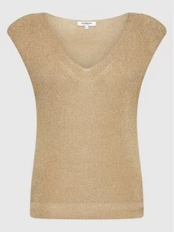 Morgan Γυναίκες Μπλουζάκια Μπλουζάκι 221-MSOLI Μπεζ Regular Fit -Εξοδος Morgan Κατάστημα unnamed file 1687