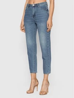 Morgan Γυναίκες Straight Leg Τζιν 221-PRISKA Μπλε Straight Fit