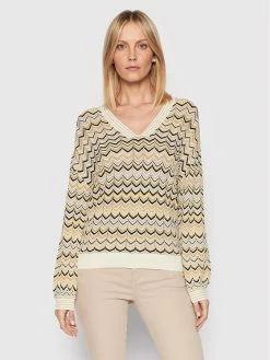 Morgan Γυναίκες Πουλόβερ 221-MFXI Μπεζ Regular Fit