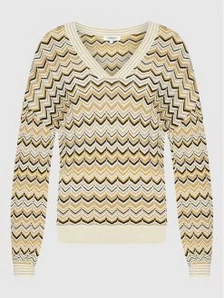 Morgan Γυναίκες Πουλόβερ 221-MFXI Μπεζ Regular Fit -Εξοδος Morgan Κατάστημα unnamed file 1707