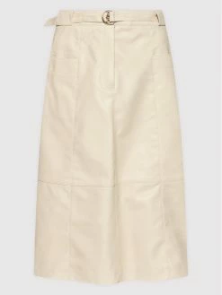 Morgan Γυναίκες Midi Φούστα από απομίμηση δέρματος 212-JILIAN Μπεζ Regular Fit 11 Morgan Γυναίκες Midi Φούστα από απομίμηση δέρματος 212-JILIAN Μπεζ Regular Fit -Εξοδος Morgan Κατάστημα unnamed file 1712