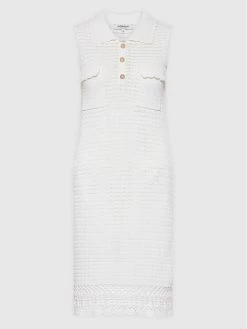 Morgan Γυναίκες Πλεκτά Φορέματα Φόρεμα υφασμάτινο 221-RMCORI Λευκό Slim Fit 11 Morgan Γυναίκες Πλεκτά Φορέματα Φόρεμα υφασμάτινο 221-RMCORI Λευκό Slim Fit -Εξοδος Morgan Κατάστημα unnamed file 1722