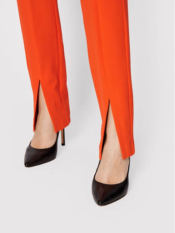 Morgan Γυναίκες Παντελόνια Chinos Παντελόνι Chino 221-PECREW.F Πορτοκαλί Regular Fit 6 Morgan Γυναίκες Παντελόνια Chinos Παντελόνι Chino 221-PECREW.F Πορτοκαλί Regular Fit - Image 4