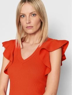 Morgan Γυναίκες Μπλουζάκια Μπλουζάκι 221-MONY Πορτοκαλί Slim Fit 10 Morgan Γυναίκες Μπλουζάκια Μπλουζάκι 221-MONY Πορτοκαλί Slim Fit -Εξοδος Morgan Κατάστημα unnamed file 1741