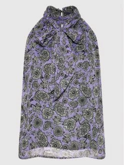 Morgan Γυναίκες Μπλουζάκια Μπλουζάκι 221-OGIE.F Μωβ Relaxed Fit -Εξοδος Morgan Κατάστημα unnamed file 1777