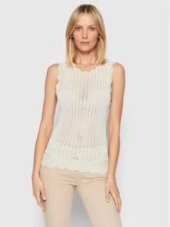 Morgan Γυναίκες Μπλουζάκια Μπλουζάκι 221-MFABI Μπεζ Slim Fit