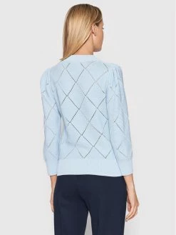 Morgan Γυναίκες Πουλόβερ 221-MJESY Μπλε Regular Fit -Εξοδος Morgan Κατάστημα unnamed file 1795