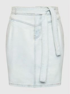 Morgan Γυναίκες Mini Φούστα τζιν 221-JSTAR Μπλε Regular Fit -Εξοδος Morgan Κατάστημα unnamed file 1802