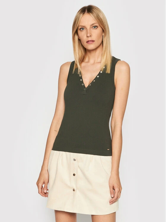 Morgan Γυναίκες Tops Τοπ 221-DAVEN1 Πράσινο Regular Fit 3 Morgan Γυναίκες Tops Τοπ 221-DAVEN1 Πράσινο Regular Fit