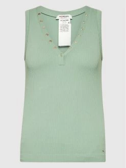 Morgan Γυναίκες Tops Τοπ 221-DAVEN1 Πράσινο Regular Fit -Εξοδος Morgan Κατάστημα unnamed file 1812