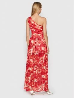 Morgan Γυναίκες Καλοκαιρινά Φορέματα Φόρεμα καλοκαιρινό 221-RFLEUR.F Κόκκινο A-Line Fit -Εξοδος Morgan Κατάστημα unnamed file 1820