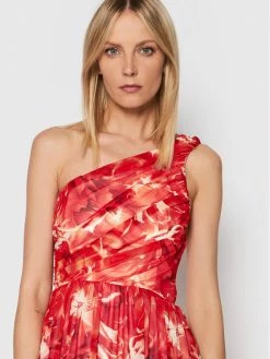 Morgan Γυναίκες Καλοκαιρινά Φορέματα Φόρεμα καλοκαιρινό 221-RFLEUR.F Κόκκινο A-Line Fit -Εξοδος Morgan Κατάστημα unnamed file 1821