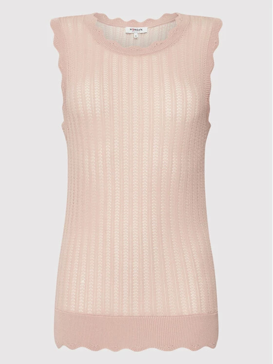 Morgan Γυναίκες Μπλουζάκια Μπλουζάκι 221-MFABI Ροζ Slim Fit 7 Morgan Γυναίκες Μπλουζάκια Μπλουζάκι 221-MFABI Ροζ Slim Fit - Image 5