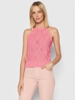 Morgan Γυναίκες Tops Τοπ 221-MLEO Ροζ Regular Fit