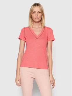 Morgan Γυναίκες T-shirts T-Shirt 221-DORA Ροζ Regular Fit