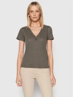 Morgan Γυναίκες T-shirts Μπλουζάκι 221-DORA Πράσινο Regular Fit