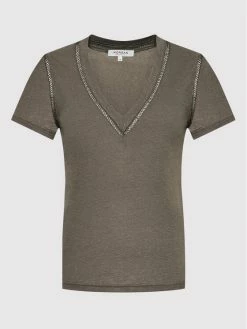 Morgan Γυναίκες T-shirts Μπλουζάκι 221-DORA Πράσινο Regular Fit -Εξοδος Morgan Κατάστημα unnamed file 1883