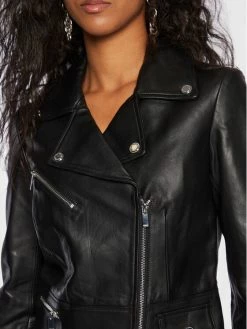 Morgan Γυναίκες Δερμάτινα Μπουφάν Μπουφάν δερμάτινο 222-GCUIR Μαύρο Regular Fit -Εξοδος Morgan Κατάστημα unnamed file 189