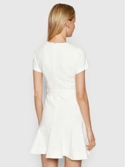 Morgan Γυναίκες Καθημερινά Φορέματα Φόρεμα καθημερινό 221-ROXANE Λευκό Regular Fit -Εξοδος Morgan Κατάστημα unnamed file 1896