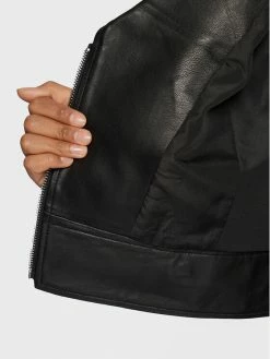 Morgan Γυναίκες Δερμάτινα Μπουφάν Μπουφάν δερμάτινο 222-GCUIR Μαύρο Regular Fit -Εξοδος Morgan Κατάστημα unnamed file 190