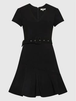 Morgan Γυναίκες Καθημερινά Φορέματα Φόρεμα καθημερινό 221-ROXANE Μαύρο Regular Fit -Εξοδος Morgan Κατάστημα unnamed file 1903