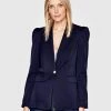 Morgan Γυναίκες Σακάκια & Μπλέιζερ Μπλέιζερ 221-VAINA.F Σκούρο μπλε Regular Fit -Εξοδος Morgan Κατάστημα unnamed file 1909