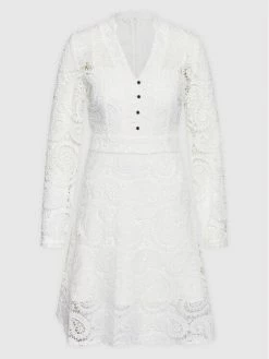 Morgan Γυναίκες Κοκτέιλ Φορέματα Φόρεμα κοκτέιλ 221-ROMANE Λευκό Regular Fit -Εξοδος Morgan Κατάστημα unnamed file 1923