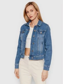 Morgan Γυναίκες Τζιν Μπουφάν Τζιν μπουφάν 221-VPAM Μπλε Regular Fit