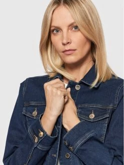 Morgan Γυναίκες Τζιν Μπουφάν Τζιν μπουφάν 221-VPAM Σκούρο μπλε Regular Fit -Εξοδος Morgan Κατάστημα unnamed file 1942