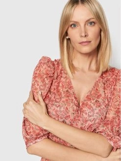 Morgan Γυναίκες Καθημερινά Φορέματα Φόρεμα καθημερινό 221-REYAL.F Κόκκινο Regular Fit -Εξοδος Morgan Κατάστημα unnamed file 1952