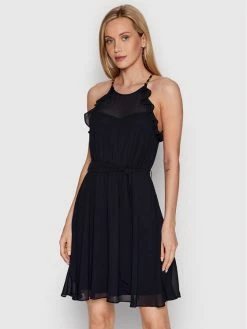 Morgan Γυναίκες Καθημερινά Φορέματα Φόρεμα καθημερινό 221-RJIMY Σκούρο μπλε Regular Fit