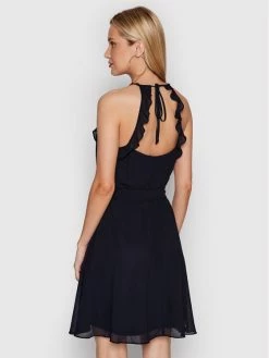 Morgan Γυναίκες Καθημερινά Φορέματα Φόρεμα καθημερινό 221-RJIMY Σκούρο μπλε Regular Fit -Εξοδος Morgan Κατάστημα unnamed file 1956