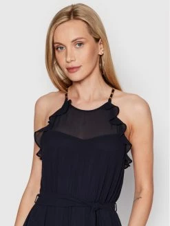 Morgan Γυναίκες Καθημερινά Φορέματα Φόρεμα καθημερινό 221-RJIMY Σκούρο μπλε Regular Fit -Εξοδος Morgan Κατάστημα unnamed file 1957